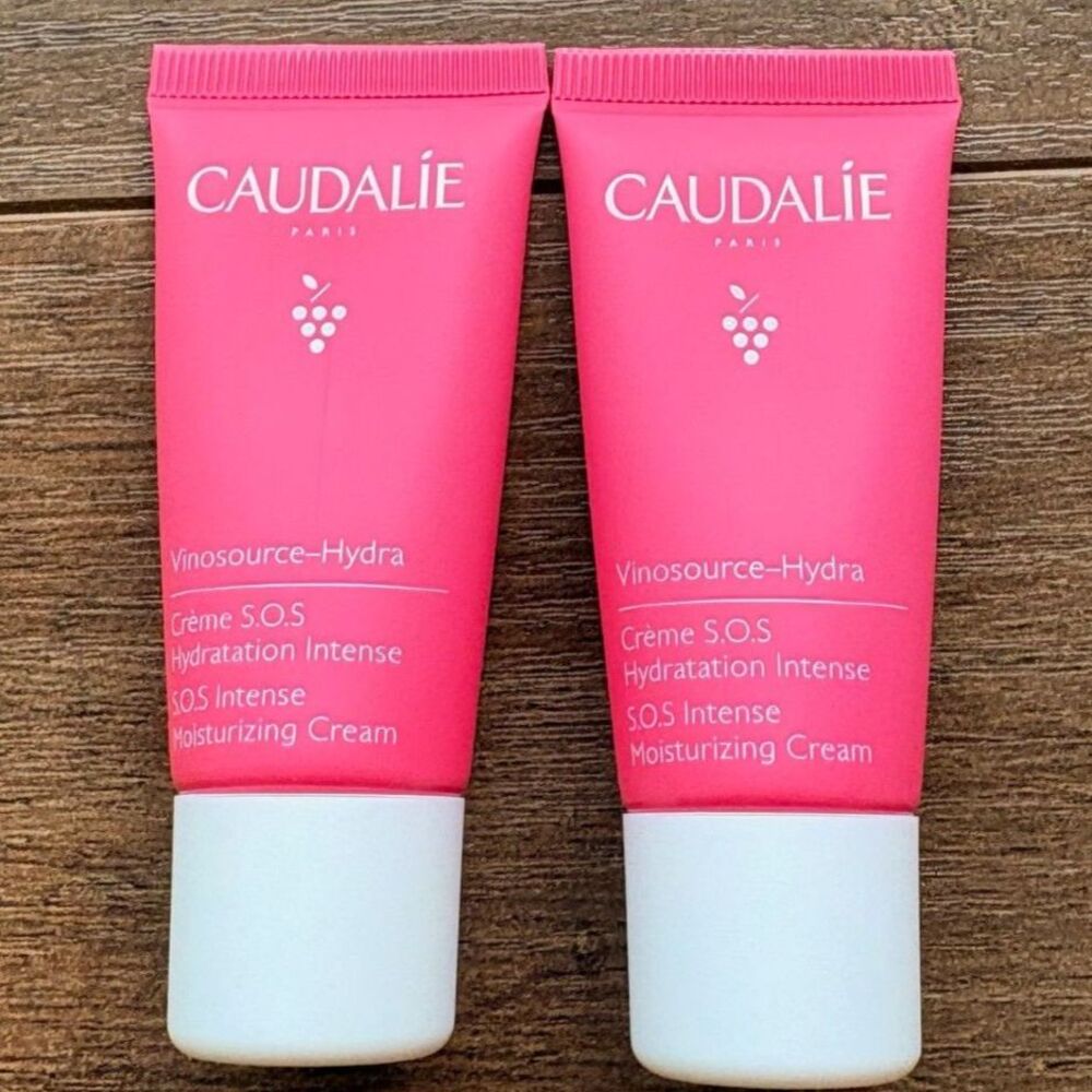 Caudalie Vinosource-Hydra SOS Intense Hydration Cream – Bundle of 2 | NEW